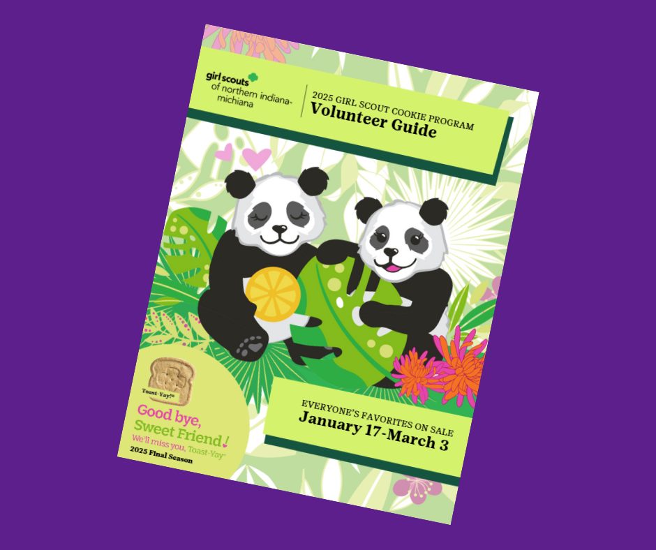 volunteer cookie guide